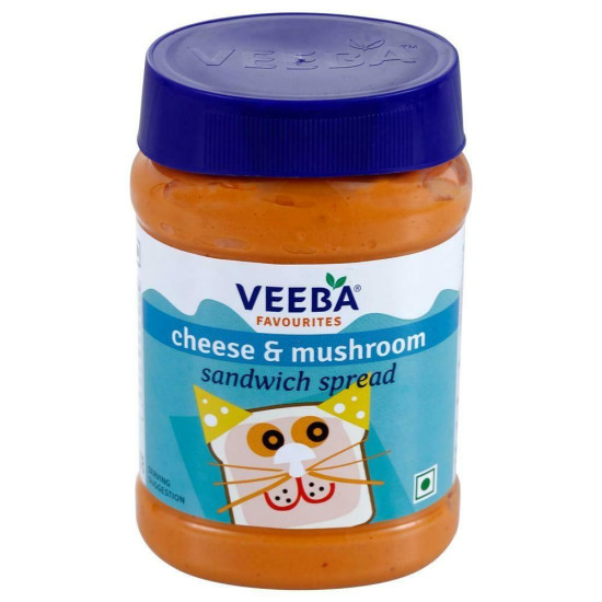 Veeba Cheese & Mushroom Sandwich Spread - Rich & Creamy Flavor