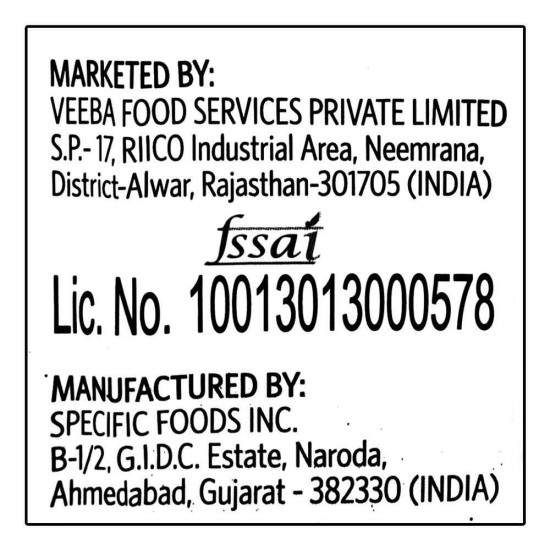 Veeba Creamy Peanut Butter 1 Kg - Delicious & Nutritious