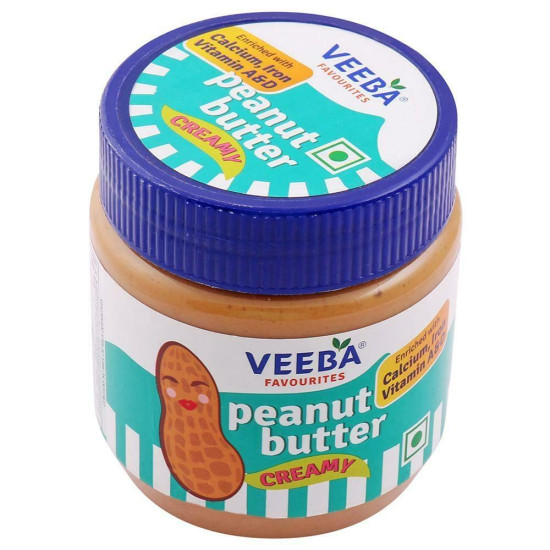 Veeba Creamy Peanut Butter 340 G - Rich in Nutrients