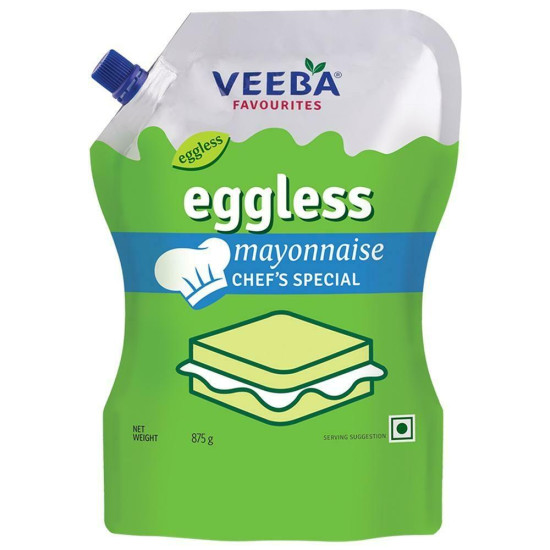 Veeba Eggless Mayonnaise 875 G - Light & Creamy Delight