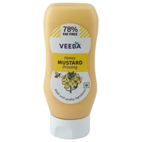 Veeba Honey Mustard Dressing 300 G - Perfect for Salads & Sandwiches