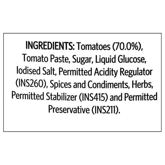 Veeba Marinara Pizza & Pasta Sauce 310 G - Zero Fat Delight