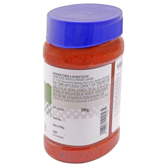 Veeba Pasta & Pizza Sauce 280 G - Authentic Italian Flavors