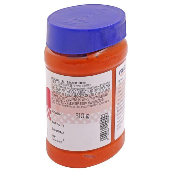 Veeba Pizza Topping Sauce 310 G - Authentic Pizza Flavor