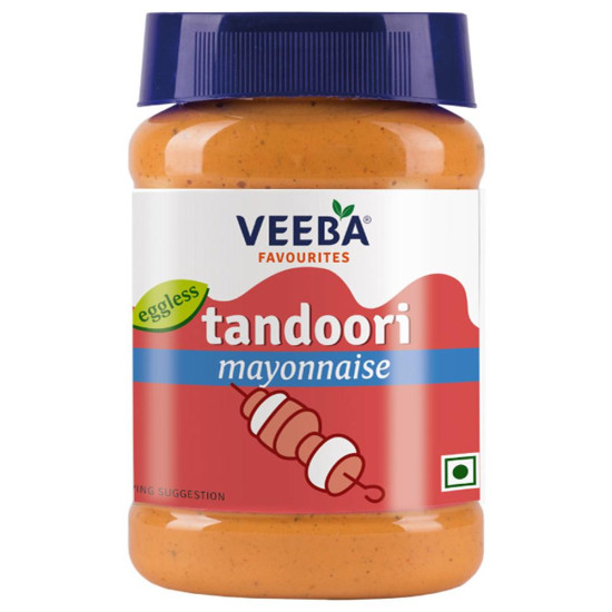 Veeba Tandoori Eggless Mayonnaise 250 G - Rich & Creamy Spread