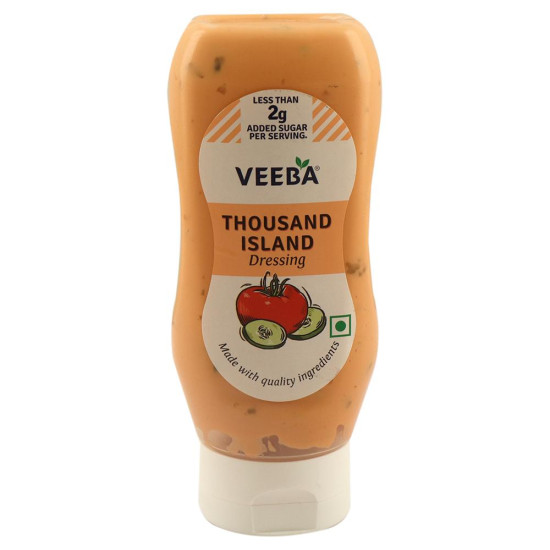Veeba Thousand Island Dressing 300 G - Perfect Salad Companion