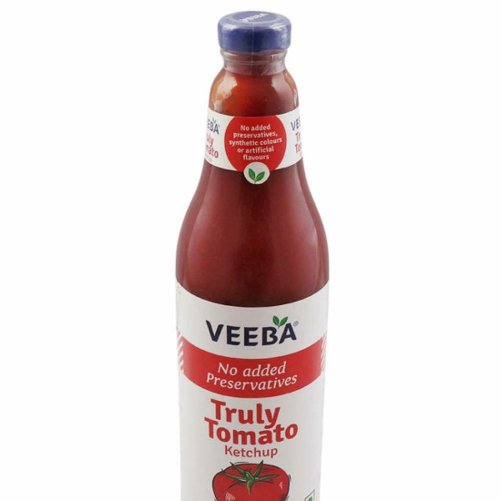 Veeba Truly Tomato Ketchup 1 Kg - Made with Real Juicy Tomatoes
