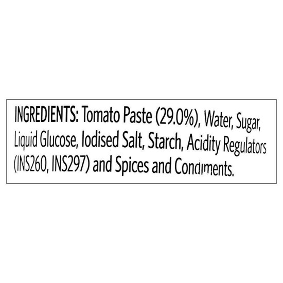 Veeba Truly Tomato Ketchup 500 G - Made from 100% Real Tomatoes