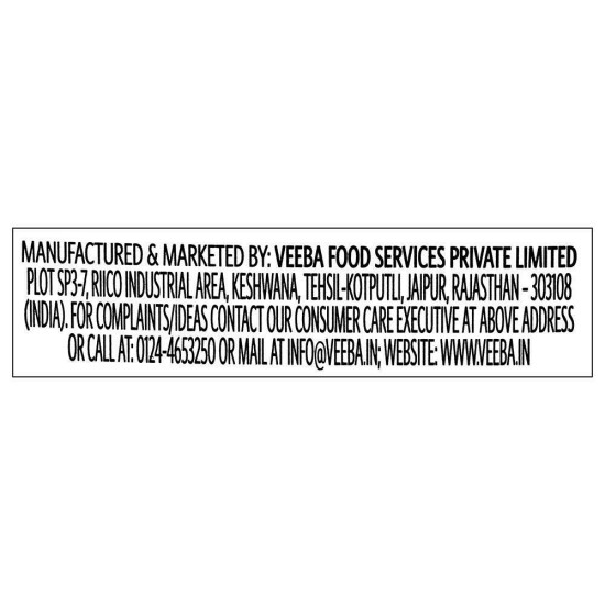 Veeba Truly Tomato Ketchup 335 G - No Added Sugar