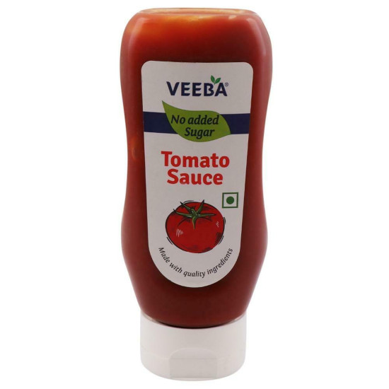 Veeba Truly Tomato Ketchup 335 G - No Added Sugar