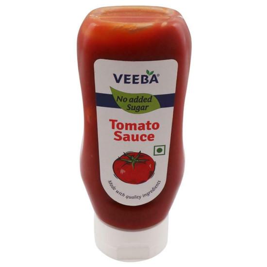 Veeba Truly Tomato Ketchup 335 G - No Added Sugar