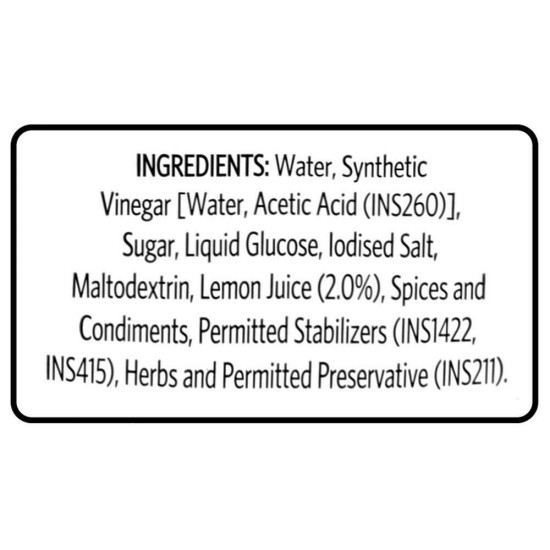 Veeba Vinaigrette Salad Sauce 320 G - Fresh & Lemony Dressing
