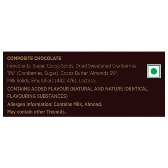 Cadbury Bournville Cranberry Dark Chocolate 80 G - Rich & Indulgent