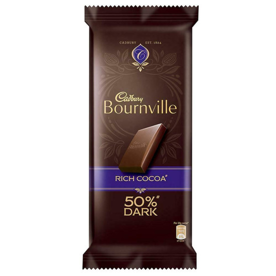 Cadbury Bournville Rich Cocoa Dark Chocolate 31 G - Indulgent Cocoa Delight