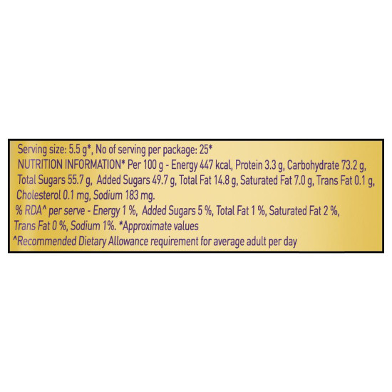 Cadbury Choclairs Gold 137.5 G (Pack Of 25) - Irresistible Toffees