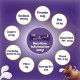 Cadbury Dairy Milk Chocolate Bar - 15 X 55 G Maha Pack