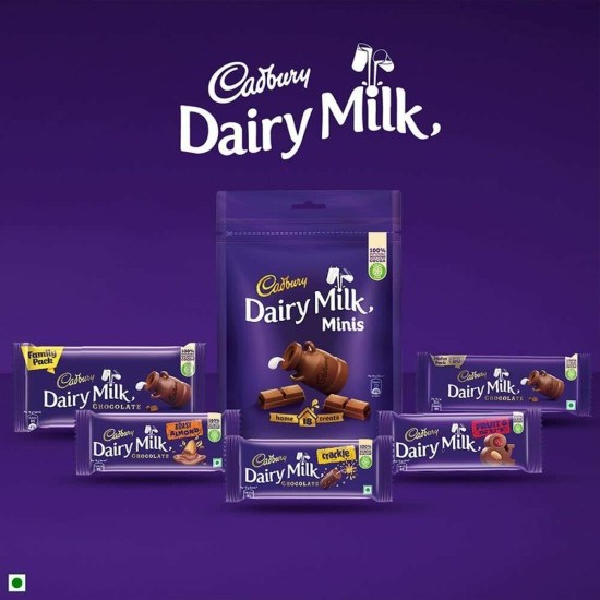 Cadbury Dairy Milk Crackle Chocolate Bar - Crunchy Delight Pack of 15 x 36g