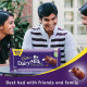 Cadbury Dairy Milk Family Pack Chocolate 130 G - Smooth & Creamy Delight