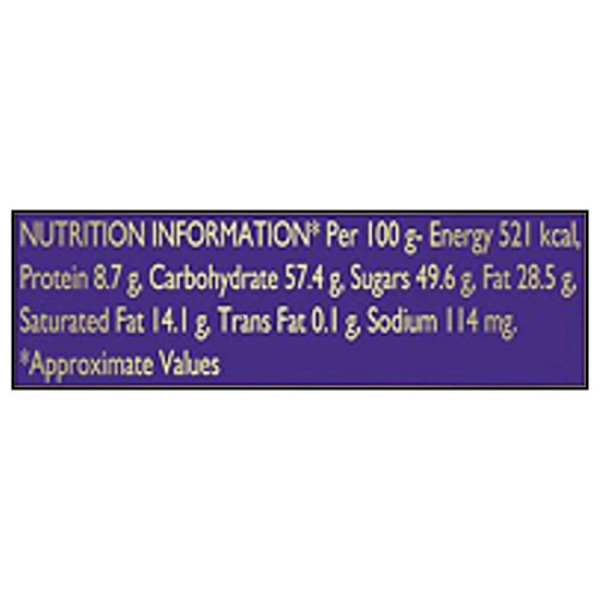Cadbury Dairy Milk Fruit And Nut Chocolate 80 G - Creamy Delight with Fruits & Nuts