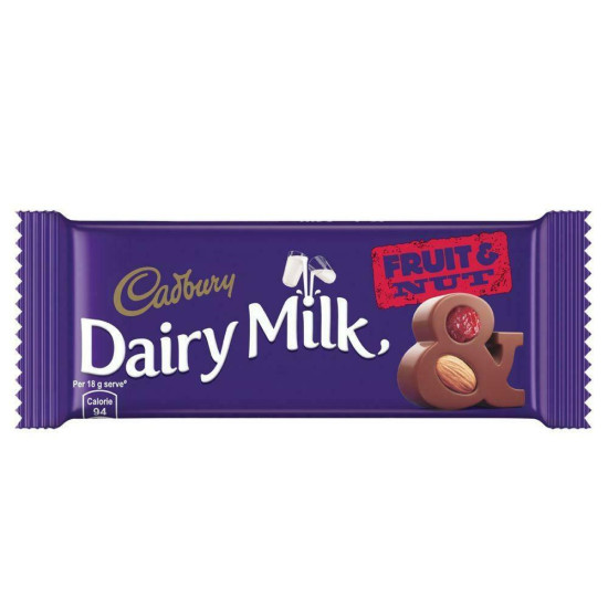 Cadbury Dairy Milk Fruit & Nut Chocolate 36 G - Delicious Indulgence