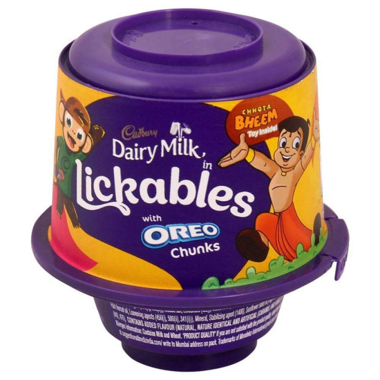 Cadbury Dairy Milk Oreo Chunks Lickables Chocolate - Smooth & Creamy Delight