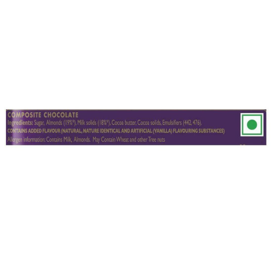 Cadbury Dairy Milk Roast Almond Chocolate 36 G - Indulgent Creaminess