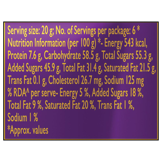 Cadbury Dairy Milk Silk Bubbly Chocolate 120 G - Smooth & Creamy Delight
