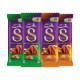 Cadbury Dairy Milk Silk Hazelnut & Roast Almond - Creamy Indulgence Pack of 4