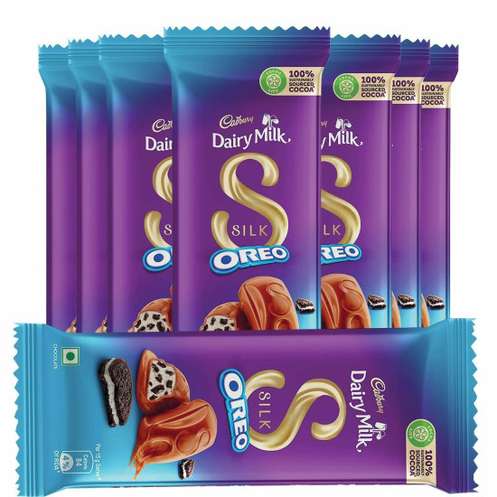 Cadbury Dairy Milk Silk Oreo Chocolate Bar - Creamy Milk Chocolate Delight