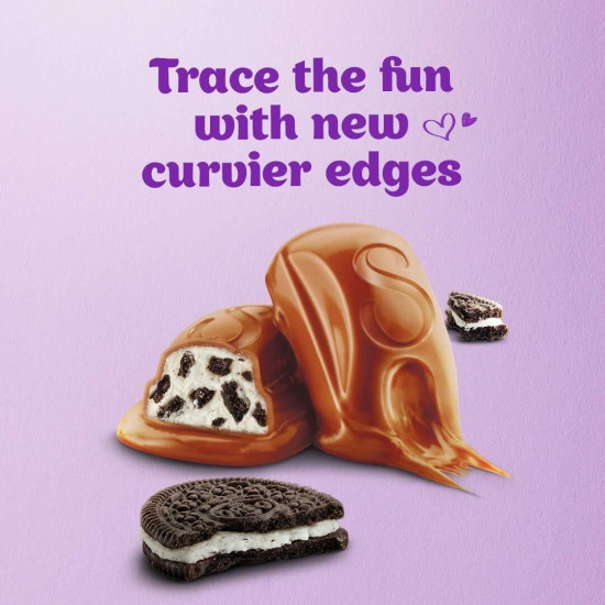 Cadbury Dairy Milk Silk Oreo Chocolate Bar - Creamy Milk Chocolate Delight