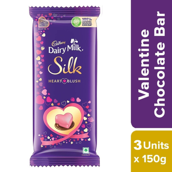 Cadbury Dairy Milk Silk Chocolate Bars - Fruit and Nut, Oreo, Valentine