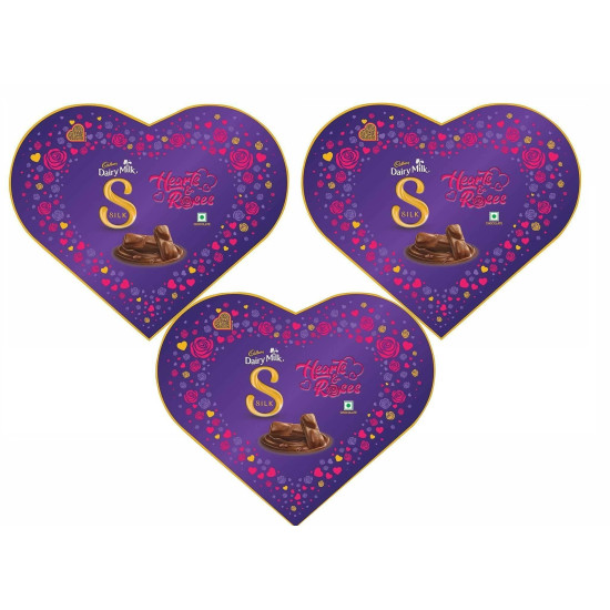 Cadbury Dairy Milk Silk Valentine Hearts - Special Valentine Edition