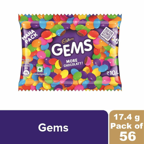 Cadbury Gems Chocolate - Colorful Delight in Every Bite
