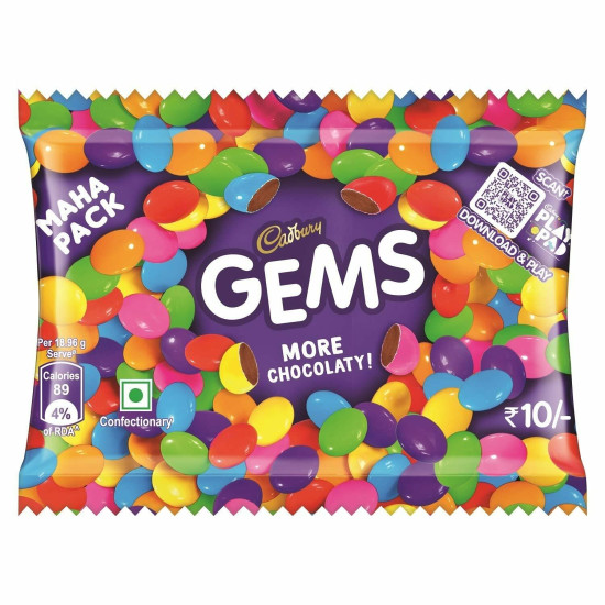 Cadbury Gems Chocolate - Colorful Delight in Every Bite