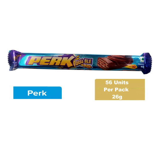Cadbury Perk Double Chocolate Bars - Rich Double Chocolate Delight