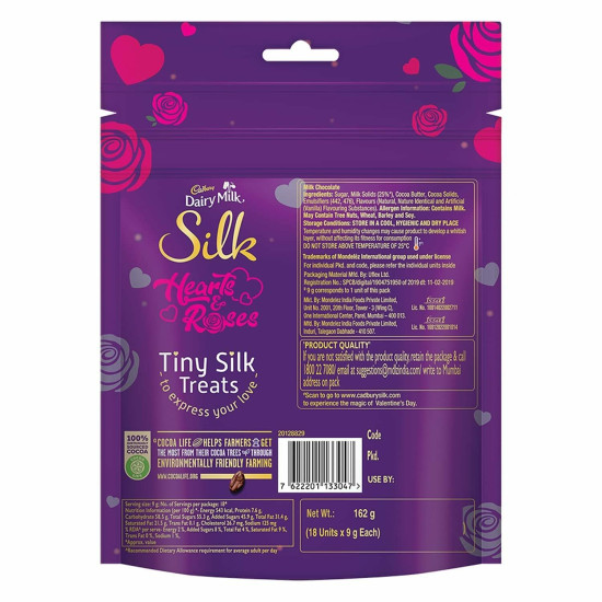 Cadbury Silk Home Treats Valentine Chocolates - Delightful Chocolate Pack