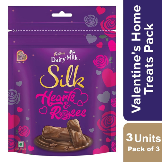 Cadbury Silk Home Treats Valentine Chocolates - Delightful Chocolate Pack
