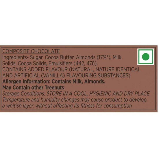 Cadbury Temptations Almond Treat Chocolate 72g - Rich & Creamy Delight