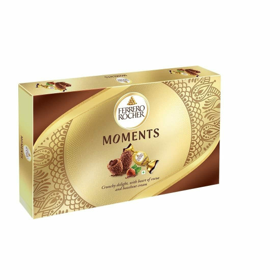 Ferrero Rocher Moments, 16 Pieces - Exquisite Hazelnut Delight