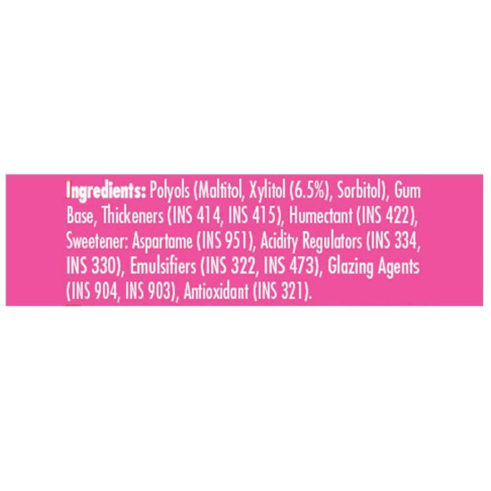 Happydent Wave Sugarfree Fruits Flavour Chewing Gum - Refreshing Xylitol Boost