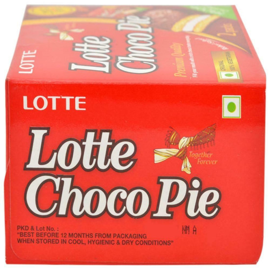 Lotte Choco Pie 28 G (2 Pcs) - Delicious Chocolate Delight