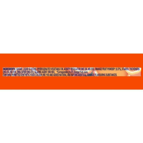 Mentos Orange Chewy Dragees 36.4 G - Irresistible Sweet and Tangy Delight