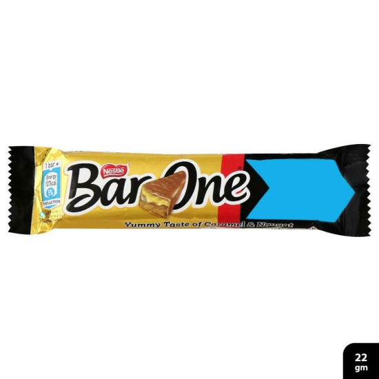 Nestle Bar One Chocolate 22 G - Irresistible Chocolate Delight