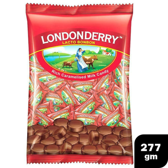 Parle Londonderry Lacto Bonbon Milk Candy - Irresistible Sweet Delight