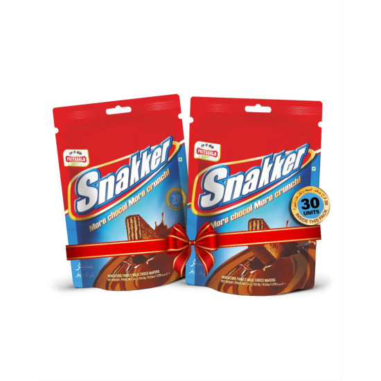 Priyagold Snakker Chocolate - Miniature Milk Wafer Delight