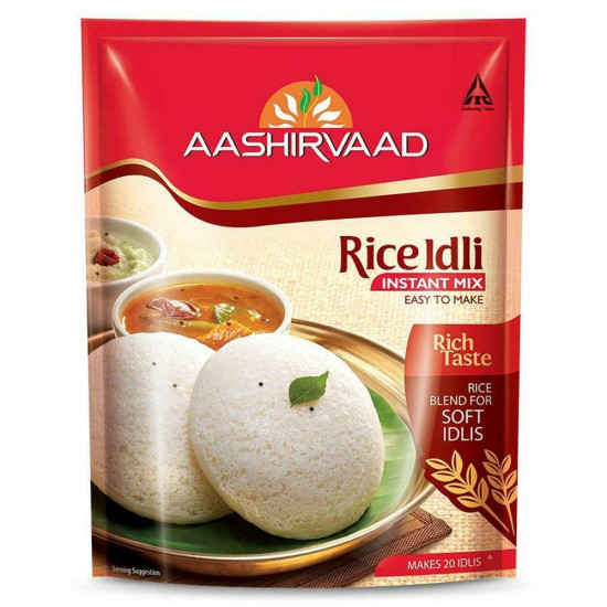 Aashirvaad Instant Rice Idli Mix 200 G - Quick & Healthy Breakfast Solution