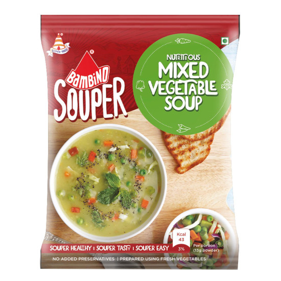 Bambino Assorted Soups Combo 5 Pieces - Delicious Variety