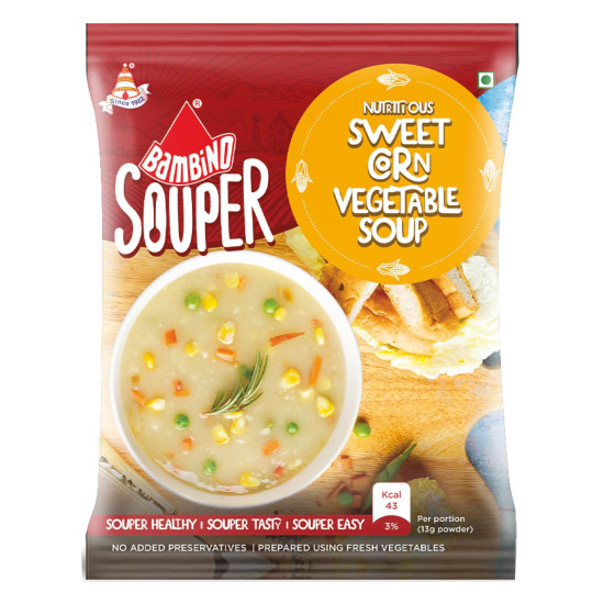 Bambino Assorted Soups Combo 5 Pieces - Delicious Variety