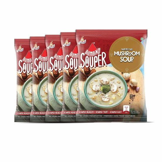 Bambino Combo Soups Pack Of 5 - Buy 1 Get 1 Free Offer