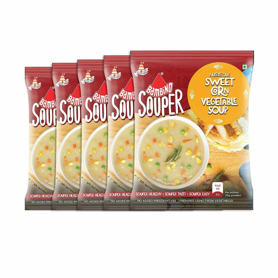 Bambino Sweet Corn Soup Powder - Buy One Get One Free Offer